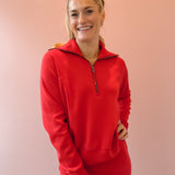 AirEssentials Half Zip Red