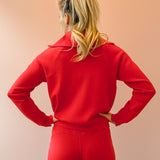 AirEssentials Half Zip Red