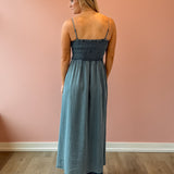 Bayside Chambray Maxi Dress