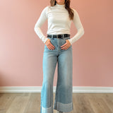 Josie Turtleneck Ivory