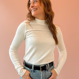 Josie Turtleneck Ivory