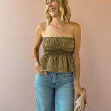 Cambria Tube Top