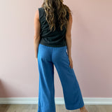 Farah Linen Pant Blue