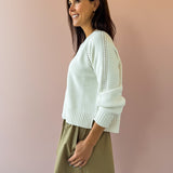 Stratton Ivory Sweater