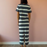 Gail Striped Midi Skirt