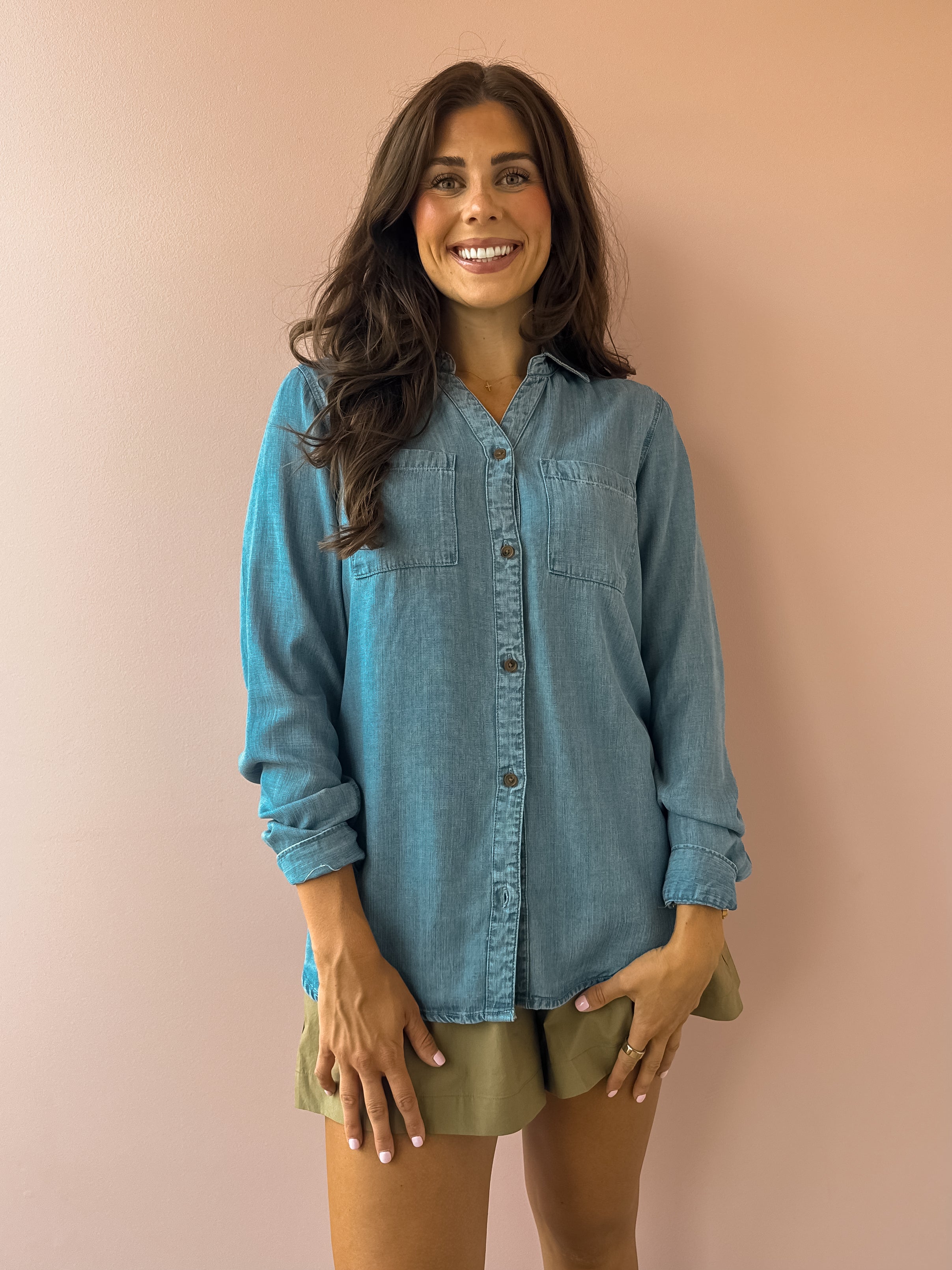 Ginger Denim Shirt