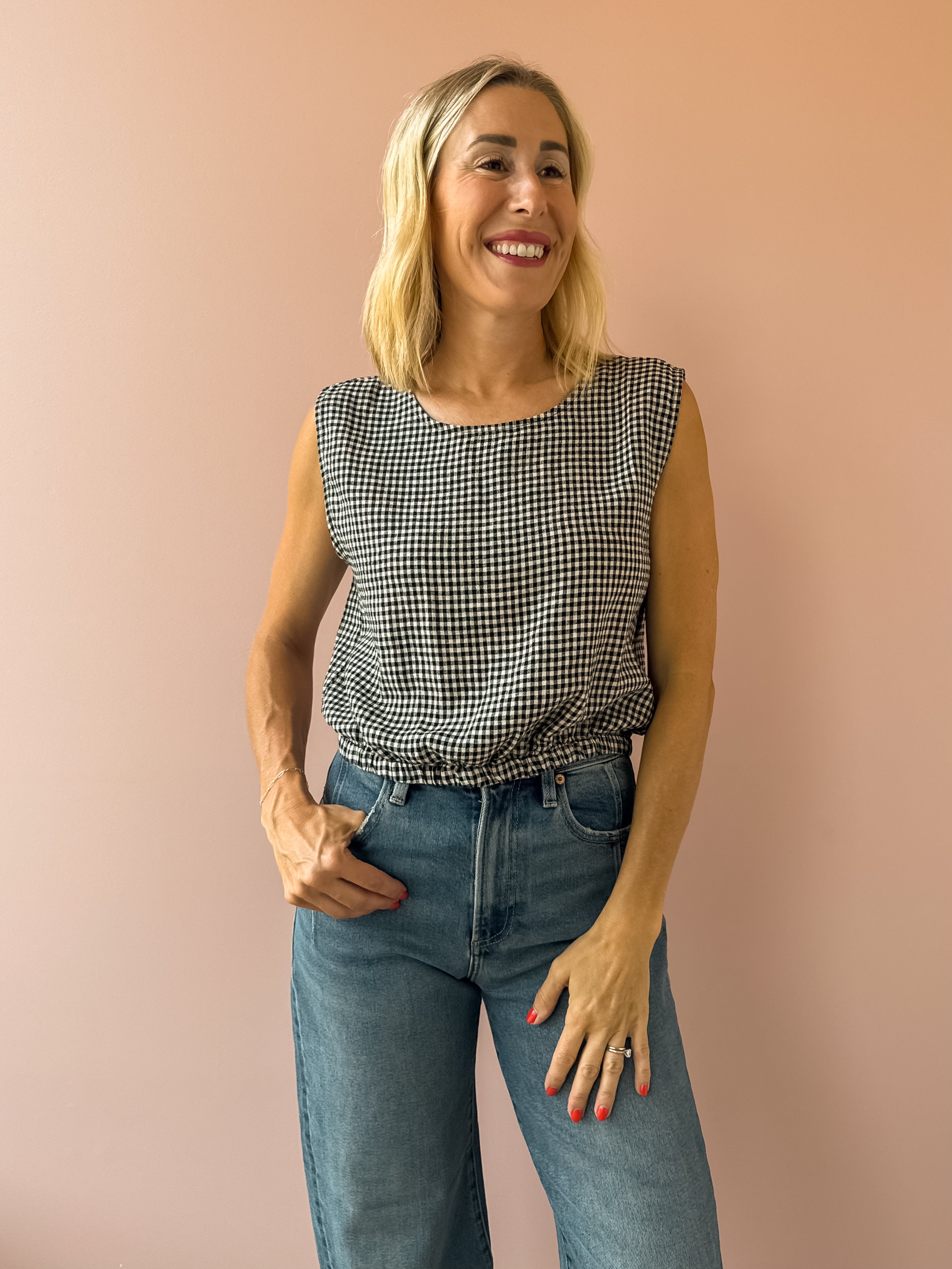 Merit Gingham Top