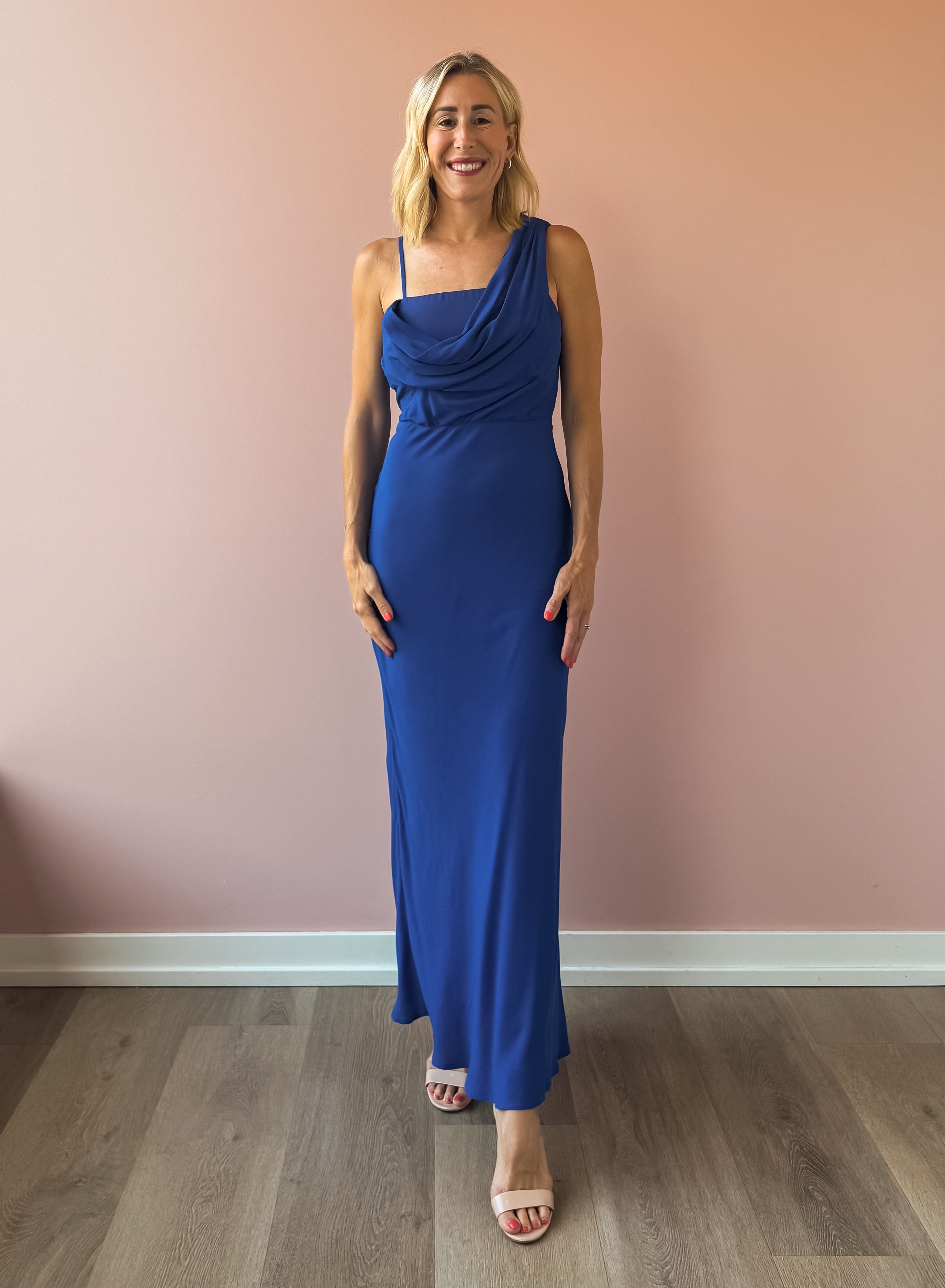 adelyn rae dresses Corinne Maxi Slip Dress – Belle Boutique OC softly crinkled fabric defines a gorgeous maxi dress with long sleeves and small buttons at the front. Adelyn Rae | Pickering Boxwood