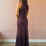 Lara Wine Maxi Dress