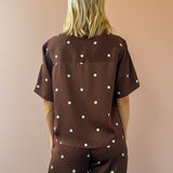 Mari Button Up Top