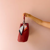 Let's Go Red Bucket Bag