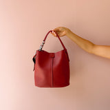 Let's Go Red Bucket Bag