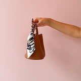 Lets Go Brown Mini Bucket Bag