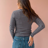 The Rib V Neck Cardigan