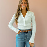 Julie Button Up