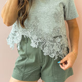 Eloise Lace Tee