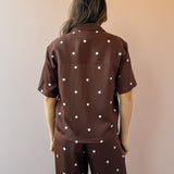 Mari Button Up Top