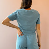 Stellan Jersey Denim Tee