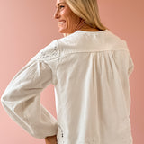 Delilah Denim Blouse