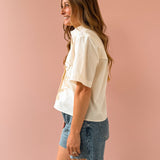 Petal Button Down