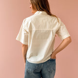 Petal Button Down