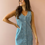 Jolie Denim Mini Dress