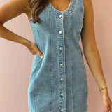 Jolie Denim Mini Dress