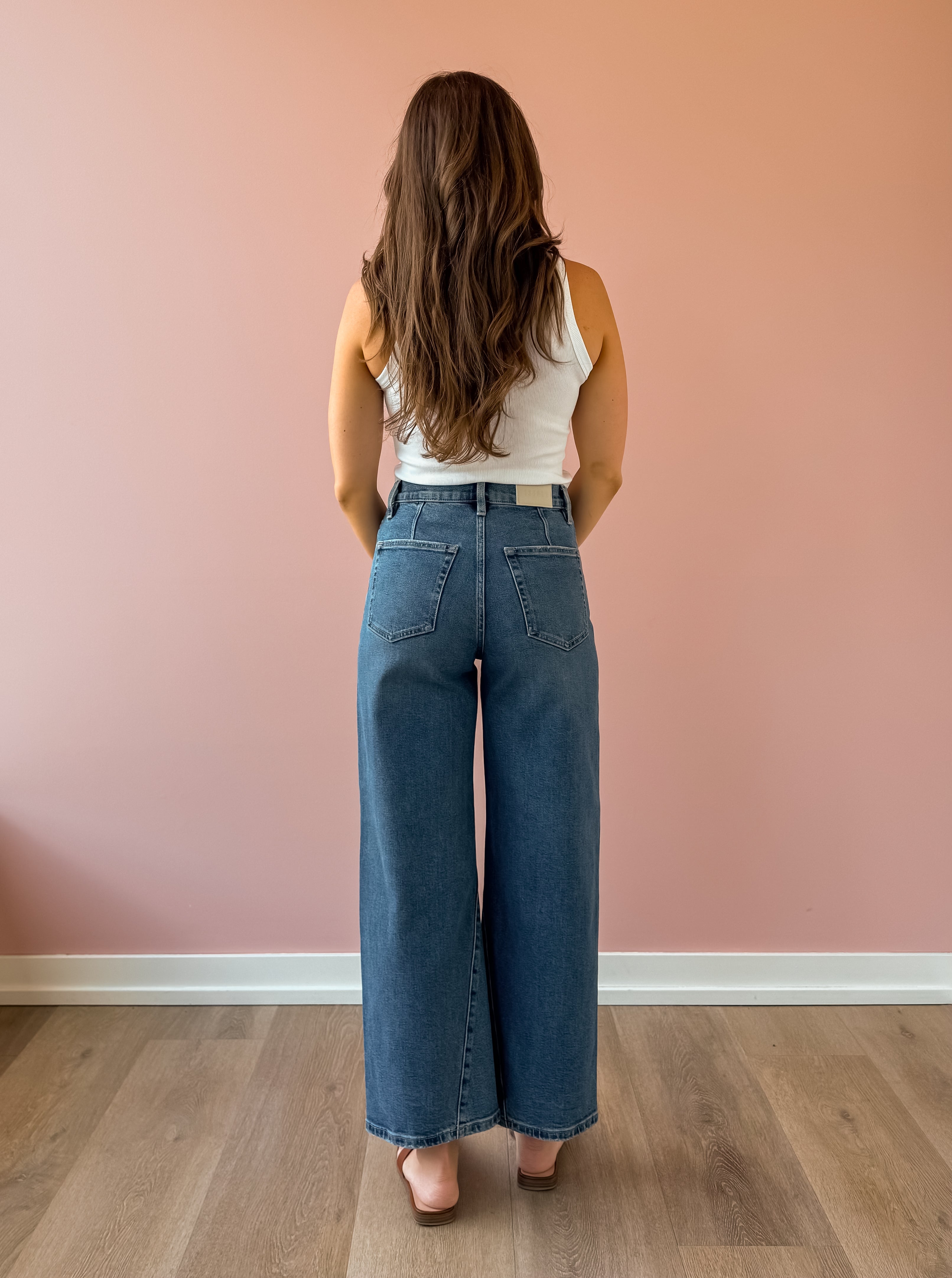 Kyra Soho Bowed Ankle Jeans
