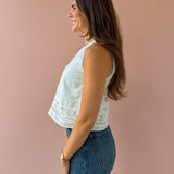 Sloane Embroidered Top