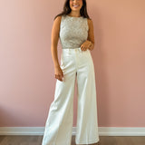 Nikki Linen Wide Leg Pant