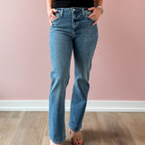 Slim Cropped Bootcut Jeans