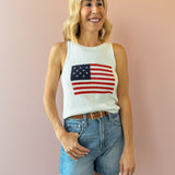 American Spirit Sweater Tank