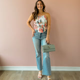 Rose Floral Top