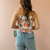 Rose Floral Top