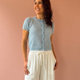 The Bondi Short Sleeve Sweater