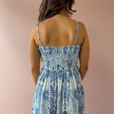 Nadine Palm Maxi Dress
