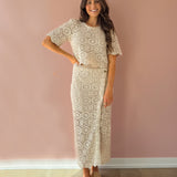 Raquel Lace Maxi Skirt