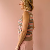 Deeley Stripe Stitch Tank