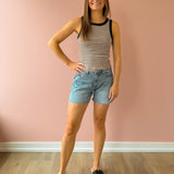 Kennedy Mid Rise Shorts