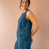 Sun Seeker Denim Tank