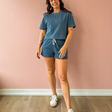 Hunter Knit Denim Short 3"