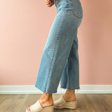Lana Crop Jeans Bistro