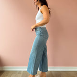 Lana Crop Jeans Bistro