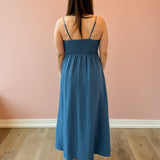 Beachside Dress Blue