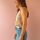 Delmore Scalloped Tank