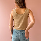 Delmore Scalloped Tank