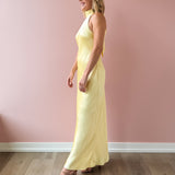 Lara Yellow Maxi Dress