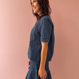 Marina Eyelet Blouse