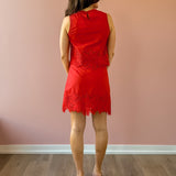 Lina Eyelet Mini Skirt
