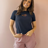 Red, White & Woof Tee